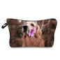 Dog Cosmetic Bag Travel Toiletry Organizer