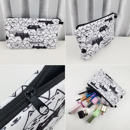 Dog Cosmetic Bag Travel Toiletry Organizer