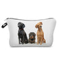 Dog Cosmetic Bag Travel Toiletry Organizer