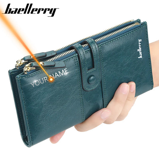 Women Wallet - Top Quality Card Holder Classic Female Purse