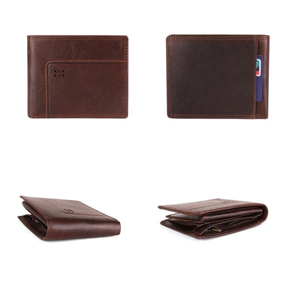 GENODERN Cow Leather Men Wallets