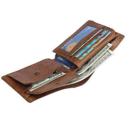 GENODERN Cow Leather Men Wallets