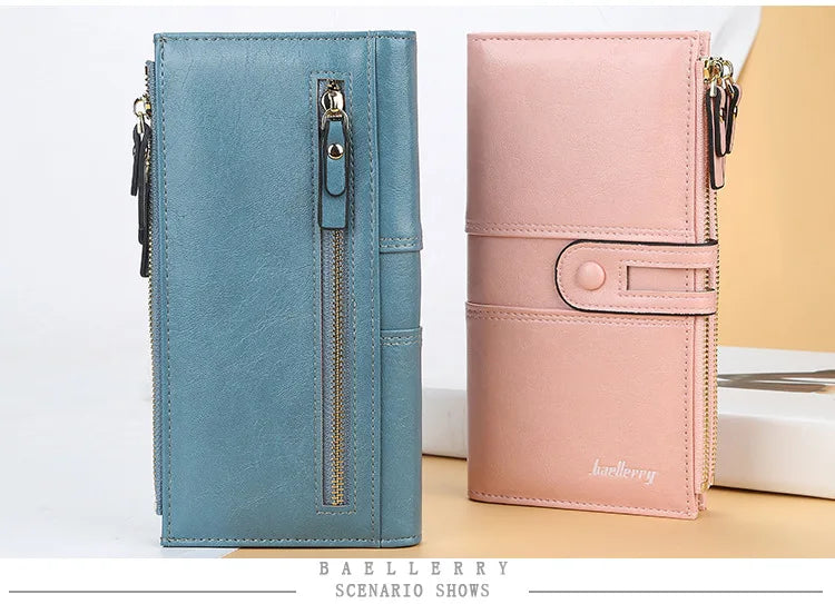 Women Wallet - Top Quality Card Holder Classic Female Purse