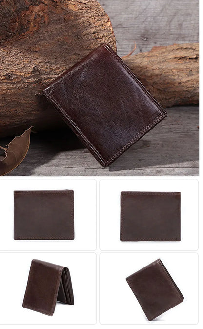 GENODERN Cow Leather Men Wallets