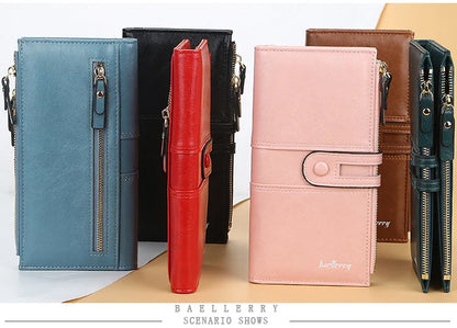 Women Wallet - Top Quality Card Holder Classic Female Purse