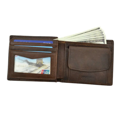 GENODERN Cow Leather Men Wallets