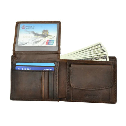 GENODERN Cow Leather Men Wallets