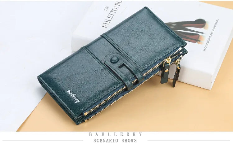 Women Wallet - Top Quality Card Holder Classic Female Purse