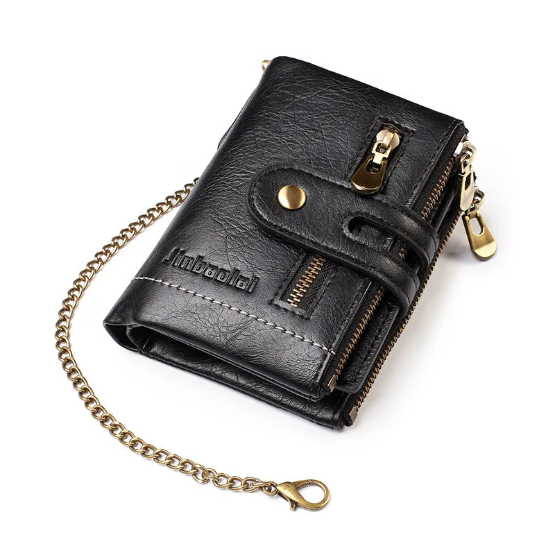 Men Wallets PU Leather Retro