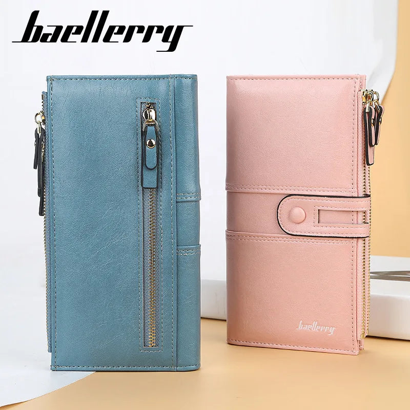 Women Wallet - Top Quality Card Holder Classic Female Purse