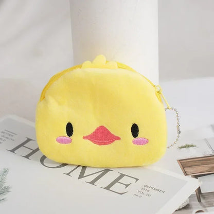 Animal Shape Plush Coin purse