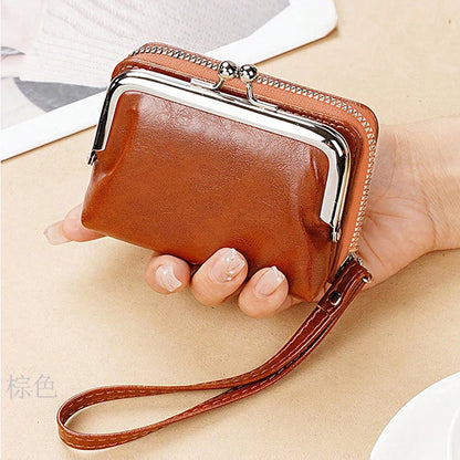 Women's Wallet Wrist Strap Retro Style