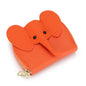 Women Genuine Cow Leather Elephant Shape Wallet