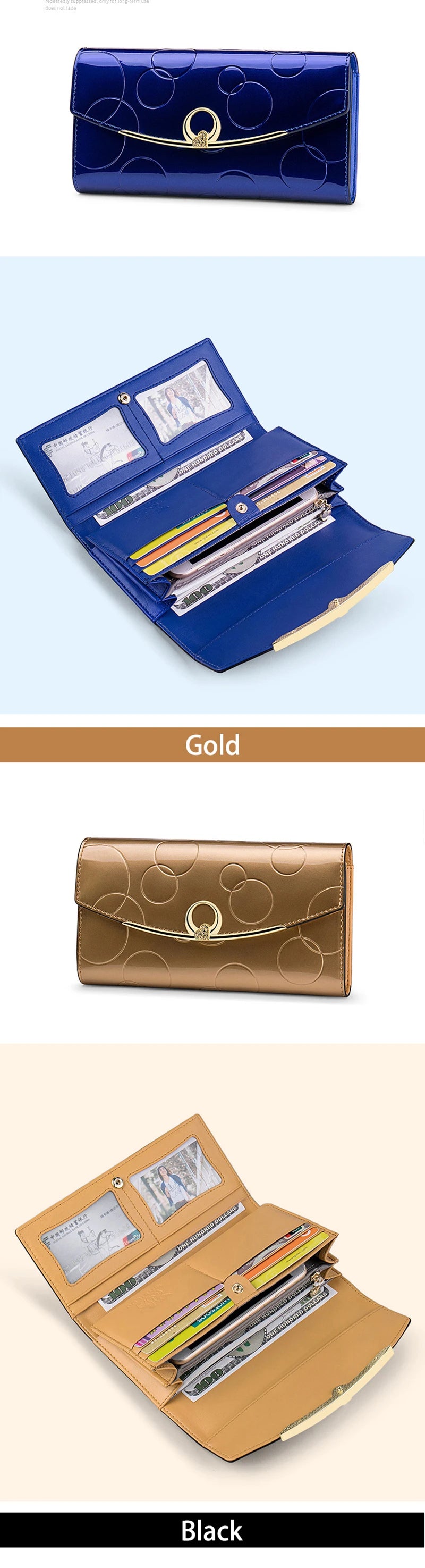 Womens Wallet with Cell Phone Pocket