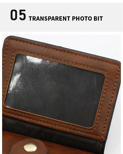 Men's Credit ID Card Holder Wallet