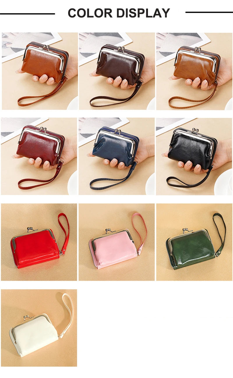 Women's Wallet Wrist Strap Retro Style