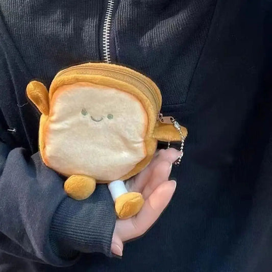 Cartoon Toast Coin Purse