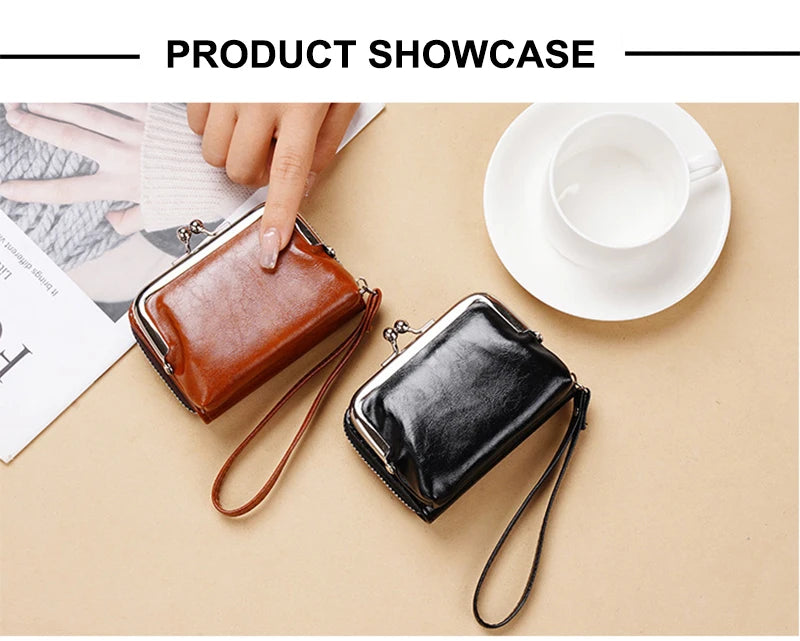 Women's Wallet Wrist Strap Retro Style