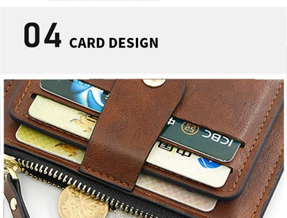 Men's Credit ID Card Holder Wallet