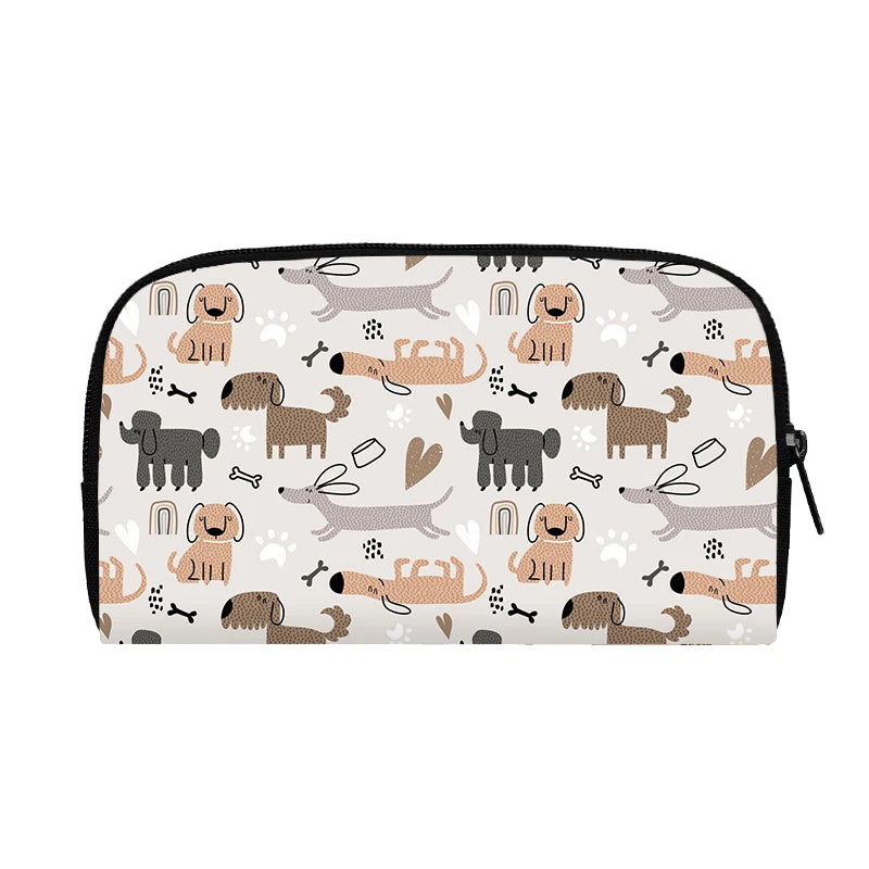 Cute Dog Print Wallet