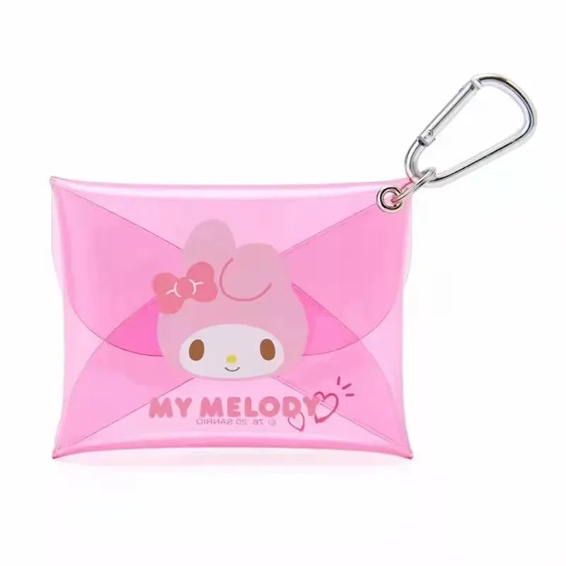 PVC Transparent Cartoon Sanrio Jelly Wallet