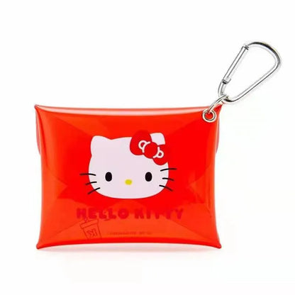 PVC Transparent Cartoon Sanrio Jelly Wallet