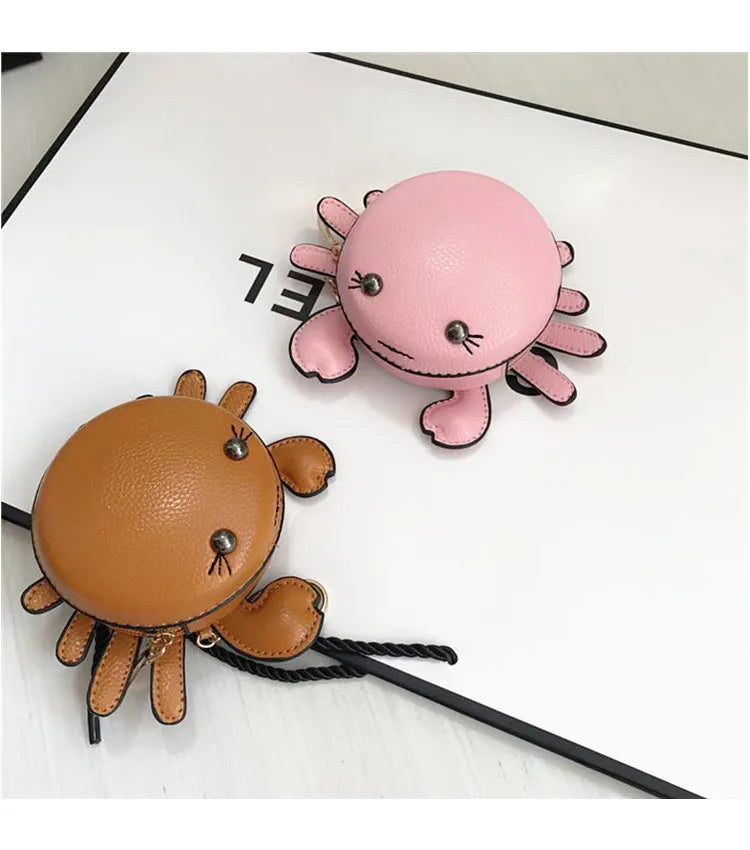 Woman Small Crab Coin Purse