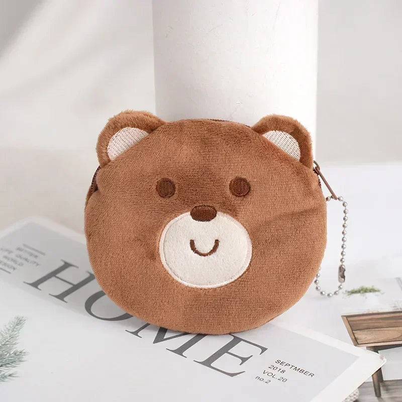 Animal Shape Plush Coin purse