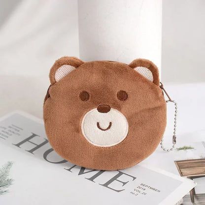 Animal Shape Plush Coin purse