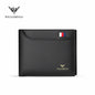 WILLIAMPOLO Luxury Brand Men Wallet Genuine Leather Bifold Wallet