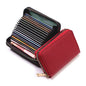 Business Card Holder Wallet PU Leather