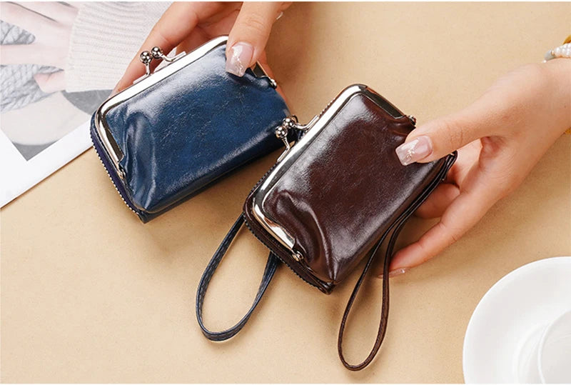 Women's Wallet Wrist Strap Retro Style