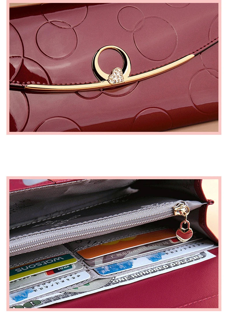 Womens Wallet with Cell Phone Pocket