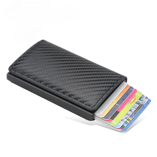 Carbon Fiber Slim Wallet - Men's Card Holder