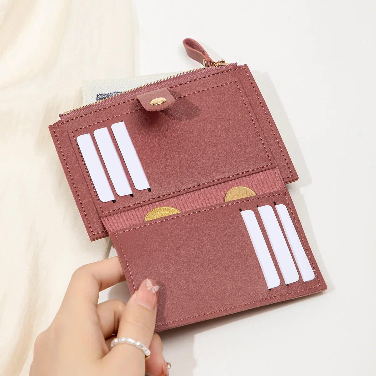 Minimalist Women's PU Leather Wallet