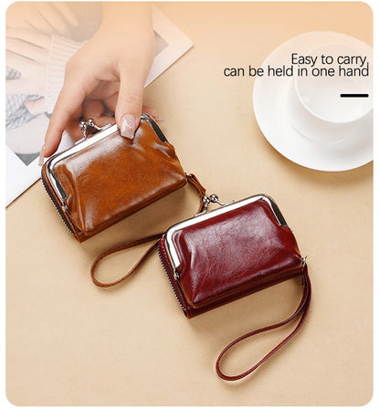 Women's Wallet Wrist Strap Retro Style