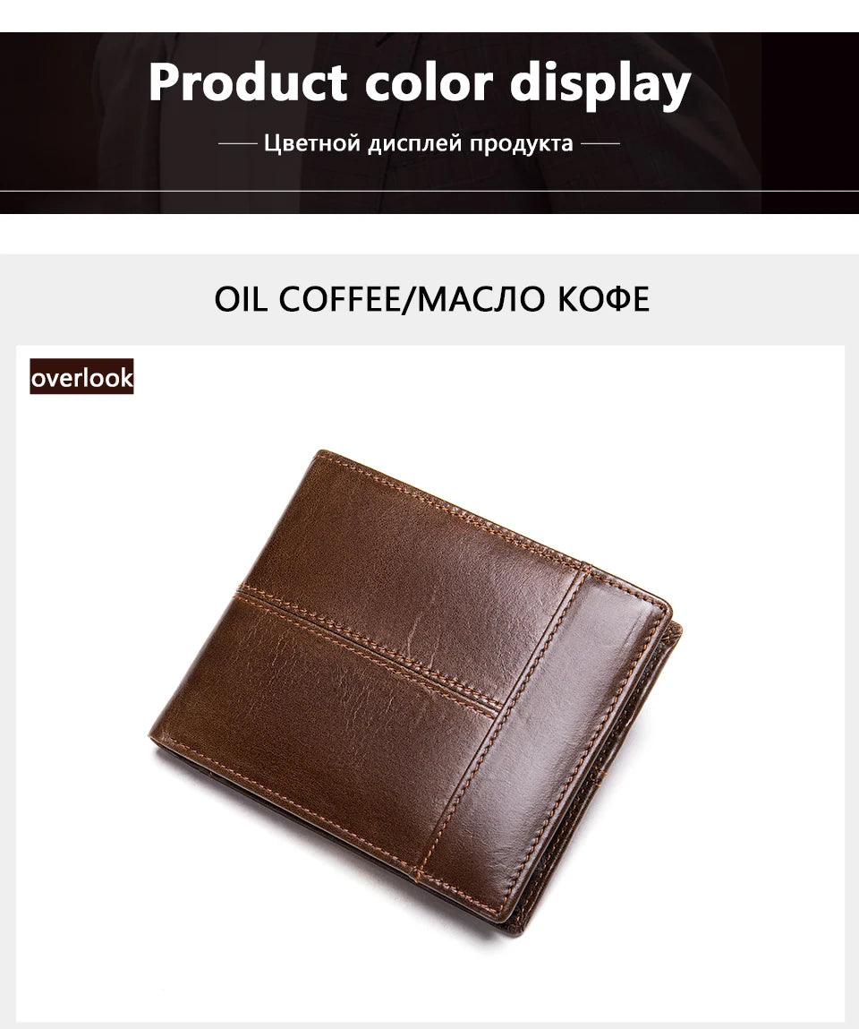 WESTAL Genuine Leather Wallet for Men