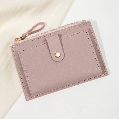 Minimalist Women's PU Leather Wallet