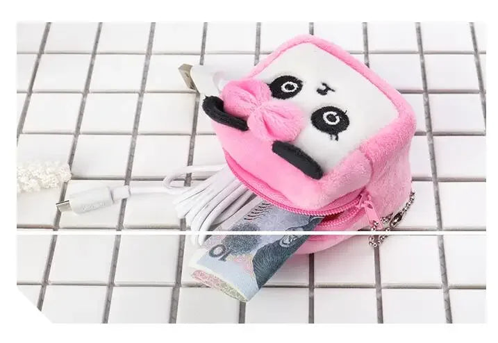 Animal Shape Plush Coin purse