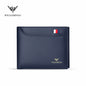 WILLIAMPOLO Luxury Brand Men Wallet Genuine Leather Bifold Wallet