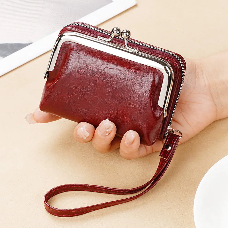 Women's Wallet Wrist Strap Retro Style