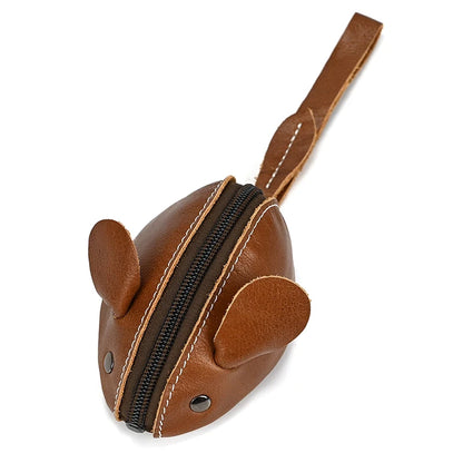 Vintage Genuine Leather Mini Coin Purse