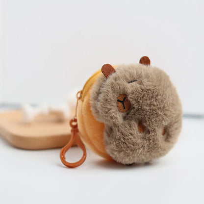Capybara Plush Coin Purse