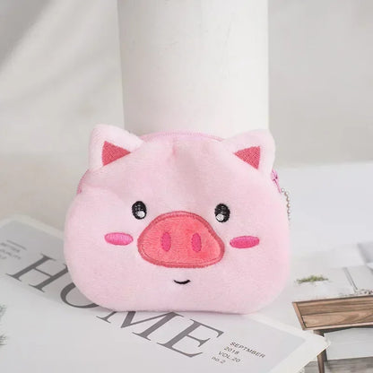 Animal Shape Plush Coin purse