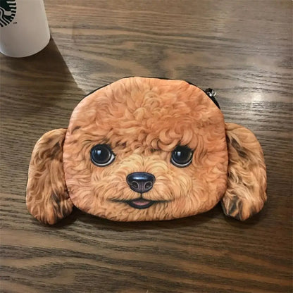 Dog Pattern Coin Purse