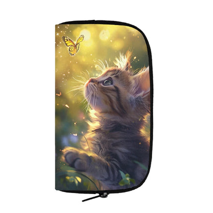 Cat Wallet Credit Card Holder & Clutch
