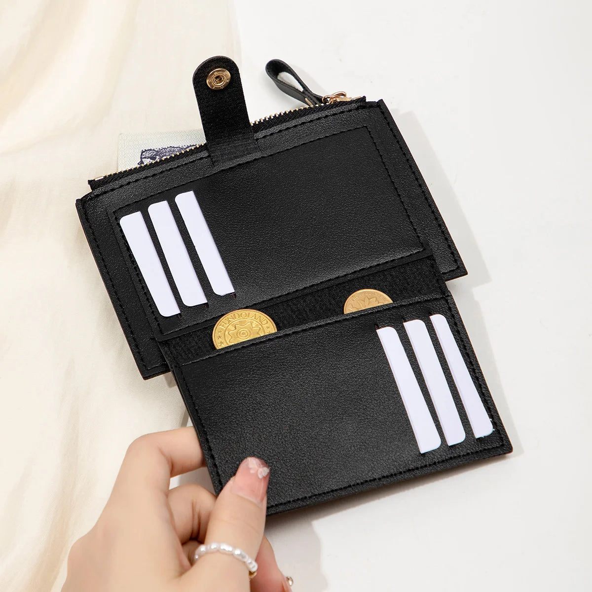 Minimalist Women's PU Leather Wallet