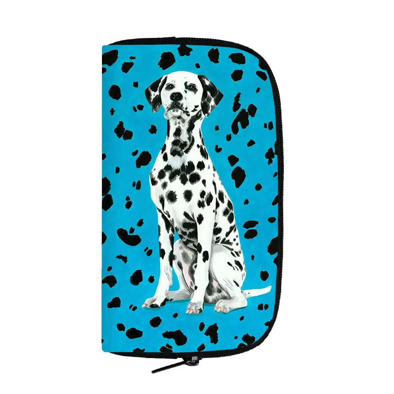 Cute Dog Print Wallet