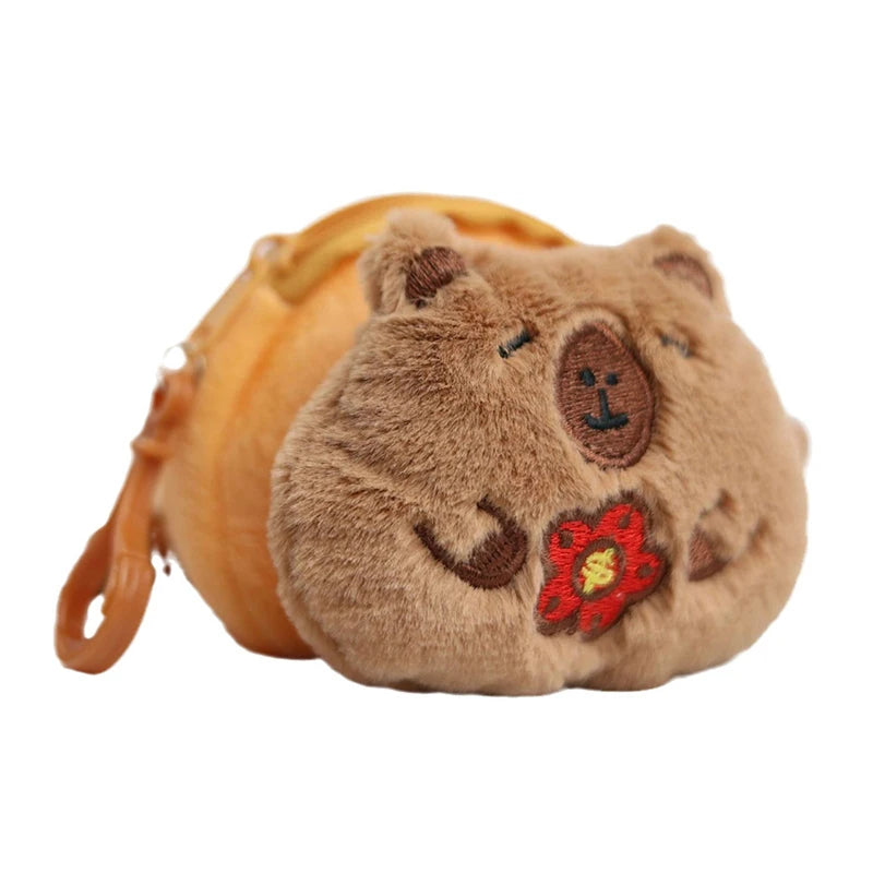 Capybara Plush Coin Purse