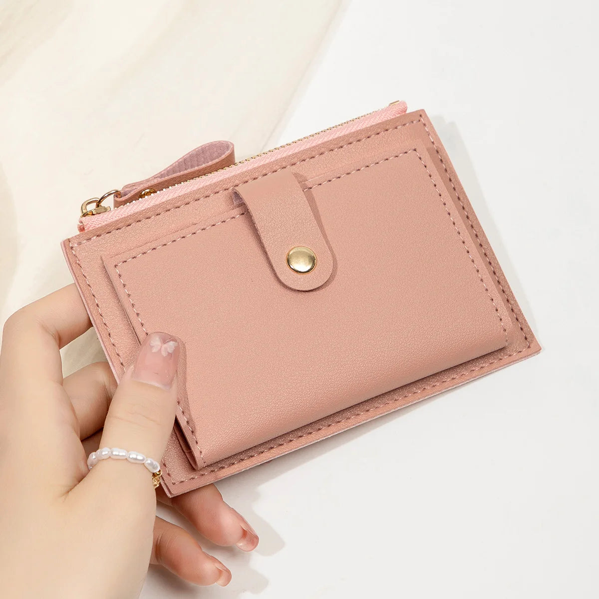 Minimalist Women's PU Leather Wallet